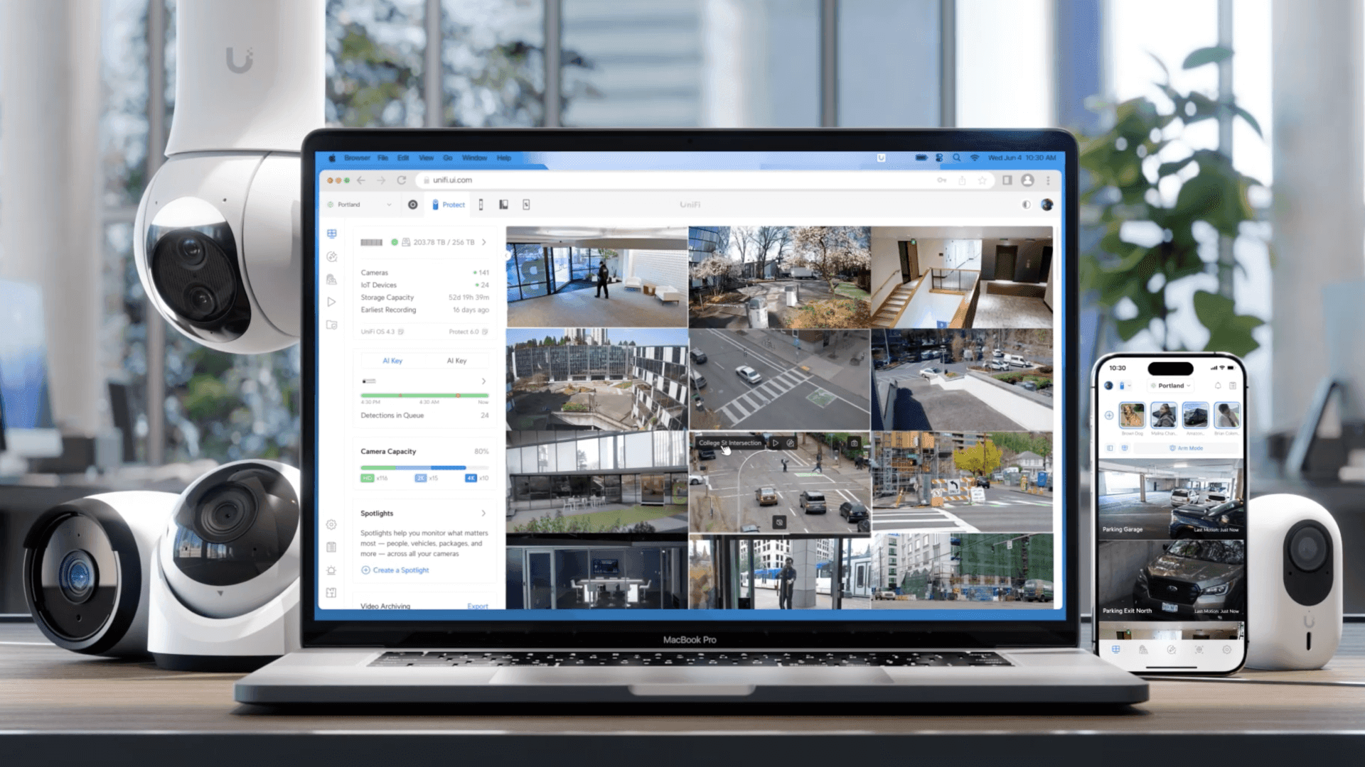 מצלמות UniFi Protect Gen 6 חדשנות בראיית אבטחה
