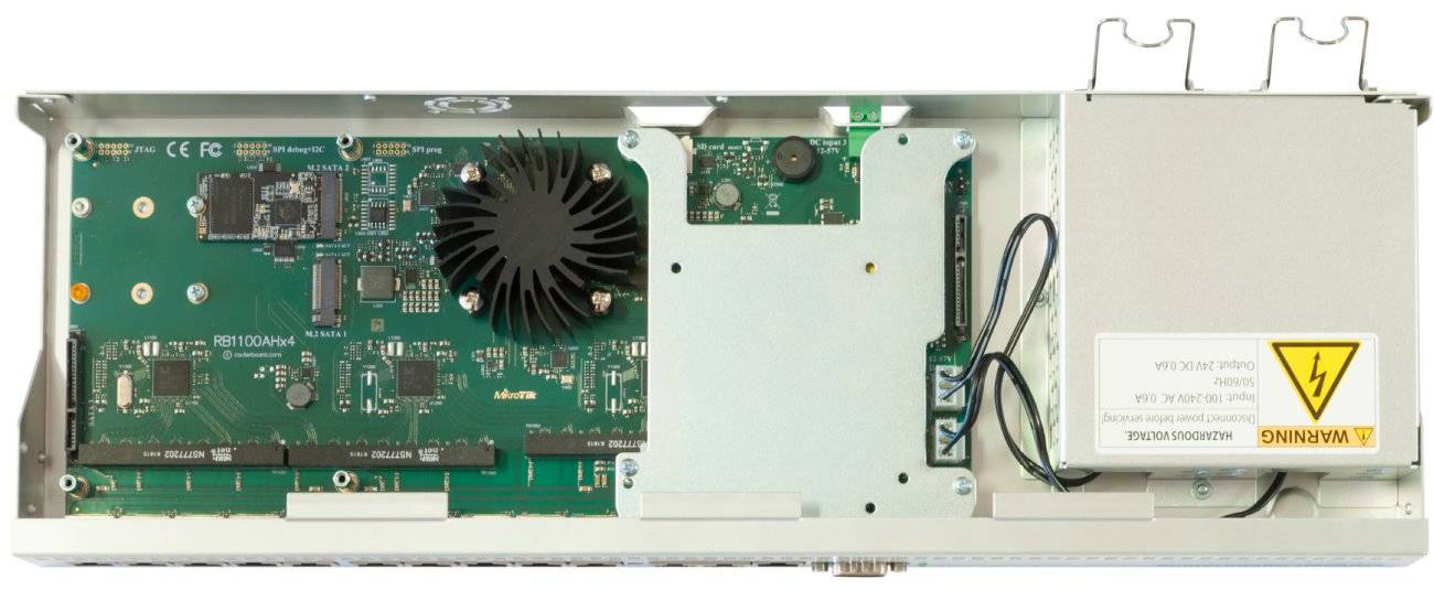 MikroTik RouterBOARD RB1100Dx4, RB1100AHx4 Dude Edition
