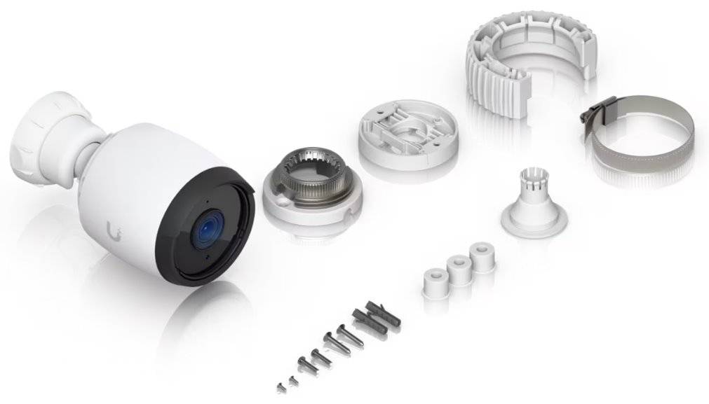 Ubiquiti G6 Bullet, UniFi Protect camera, 8MP, white 0 - 4