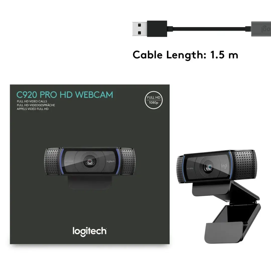 Logitech C920 HD Pro Webcam 4