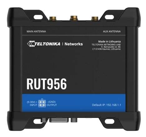 Teltonika RUT956200000 Industrial 4G/LTE & WiFi Dual SIM Router 3