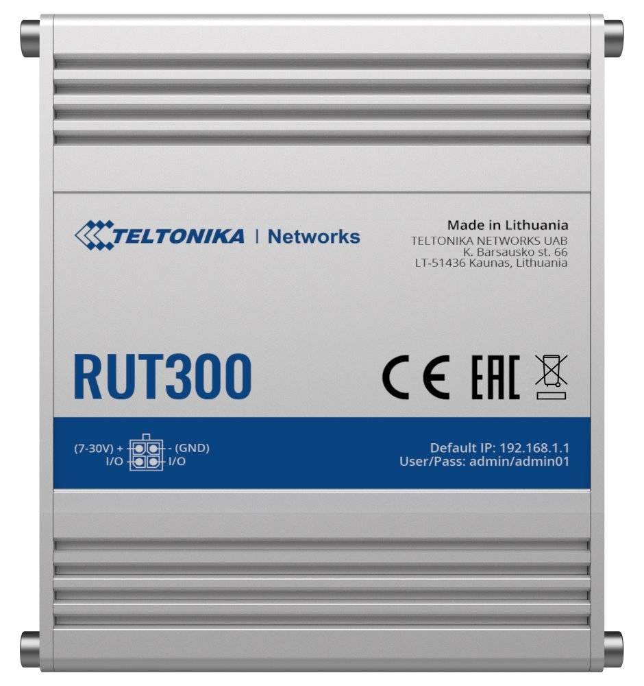 Teltonika RUT300 Industrial Ethernet Router 3
