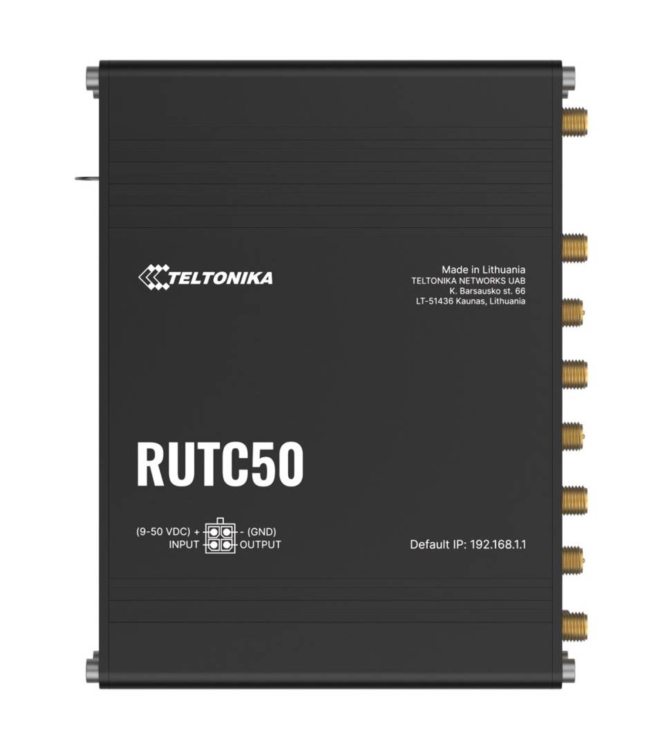 Teltonika RUTC50 Industrial 5G Router 3
