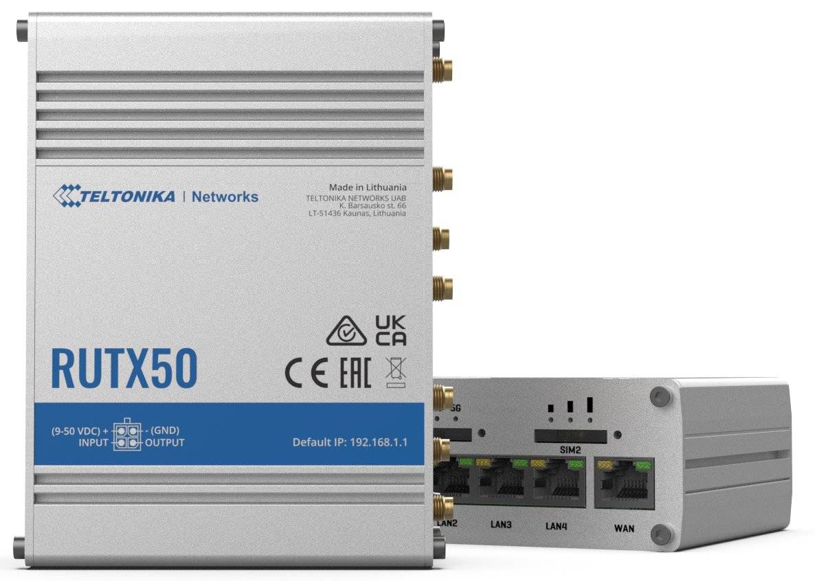 Teltonika RUTX50 Industrial 5G Router 3
