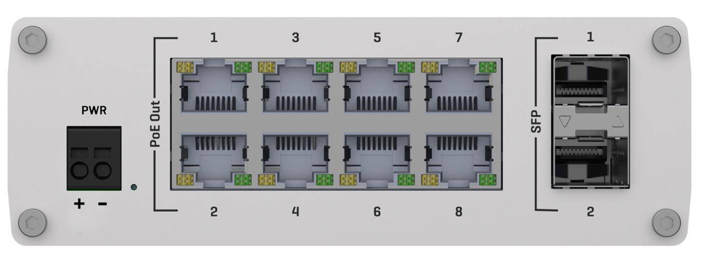 Teltonika TSW200 Industrial Unmanaged PoE Switch 4