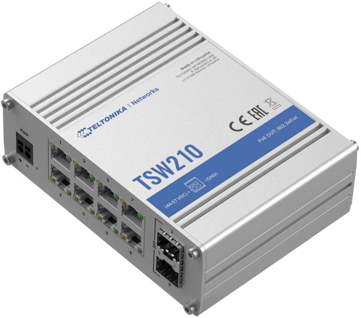 Teltonika TSW210 Unmanaged Industrial Switch 4