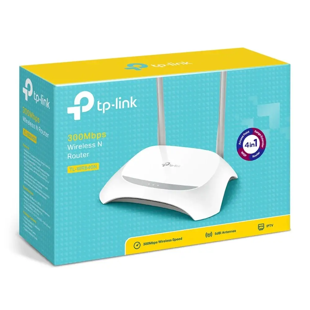 נתב 300Mbps Wireless N Router TL-WR840N מבית TP-LINK 4