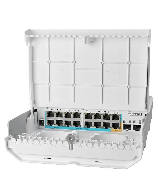 MikroTik CRS318-1Fi-15Fr-2S-OUT - netPower 15FR reverse PoE switch 4