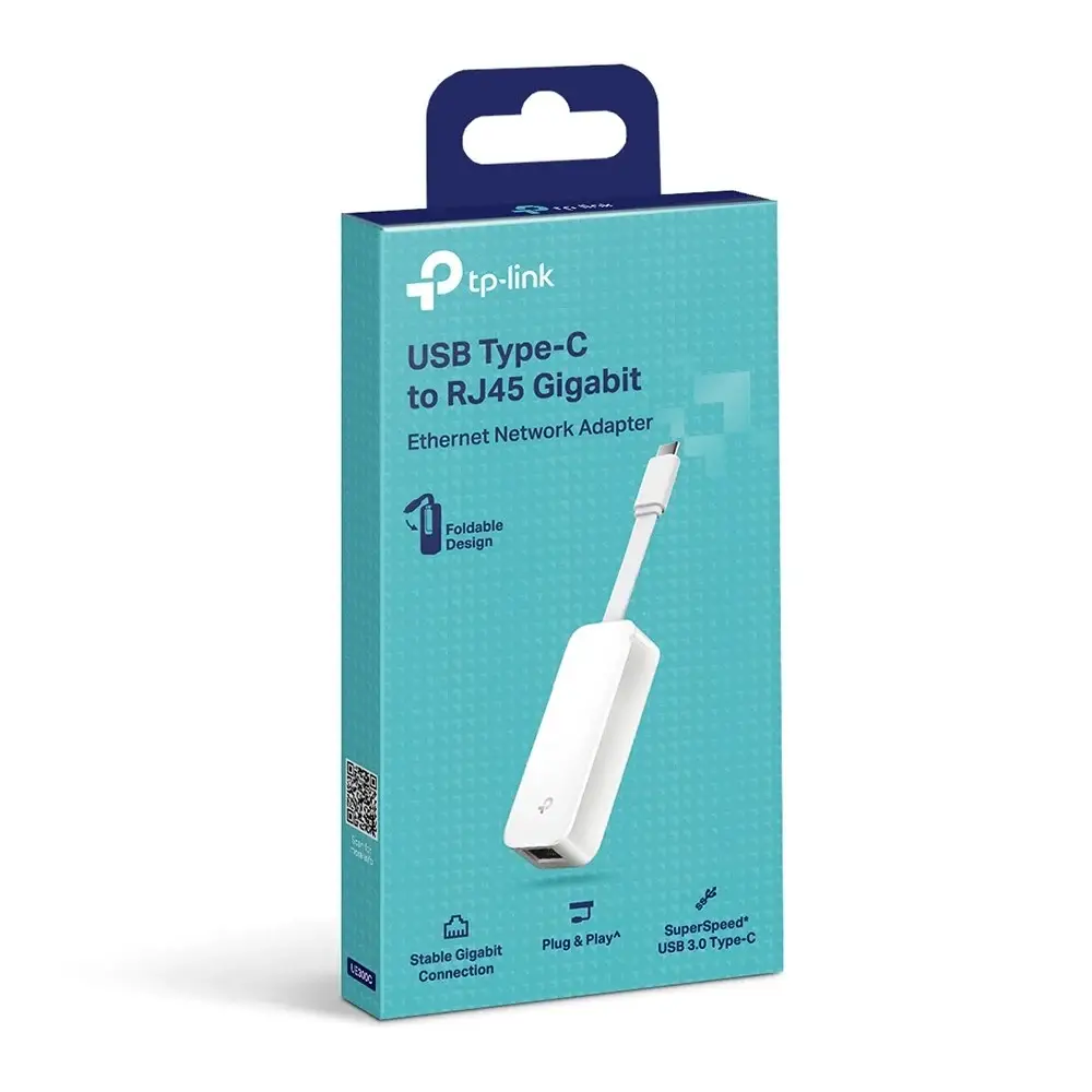 TP-Link UE300C Network adapter, USB 3.0 Type-C, 10/100/1000Mbps 4