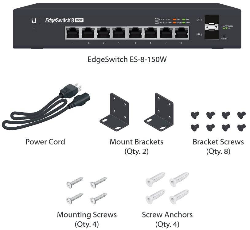 Ubiquiti EdgeSwitch ES-8-150W 3