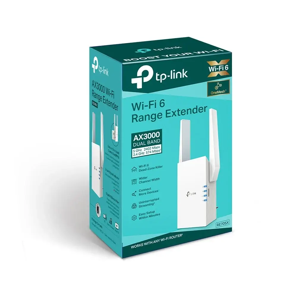 מגדיל טווח, אקסס פוינט ‏RE705X AX3000 WI-FI 6‎ 4