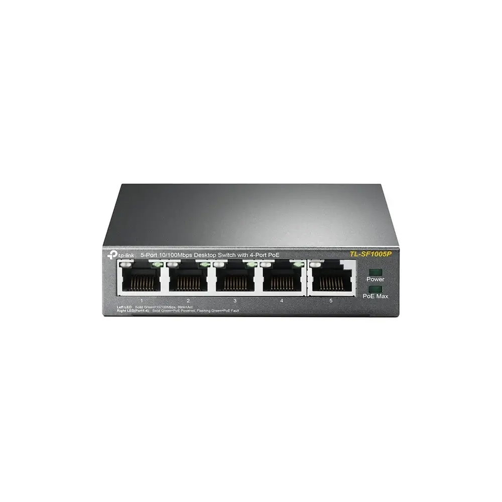 מתג TL-SF1005P 4POE 58W 10/100