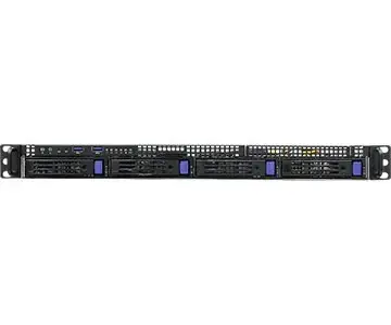 ASRock 1U4LW-B650/2L2T, Rack 1U, UP, AMD Ryzen 7000, 4xLFF, 2xGbE, 2x10GbE, Fixed PSU, IPMI 3