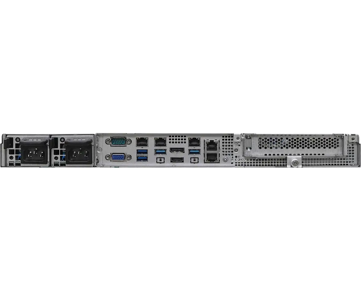 ASRock 1U4LW-B650/2L2T RPSU, Rack 1U, UP, AMD Ryzen 7000, 4xLFF, 2xGbE, 2x10GbE, Red. PSU, IPMI 3