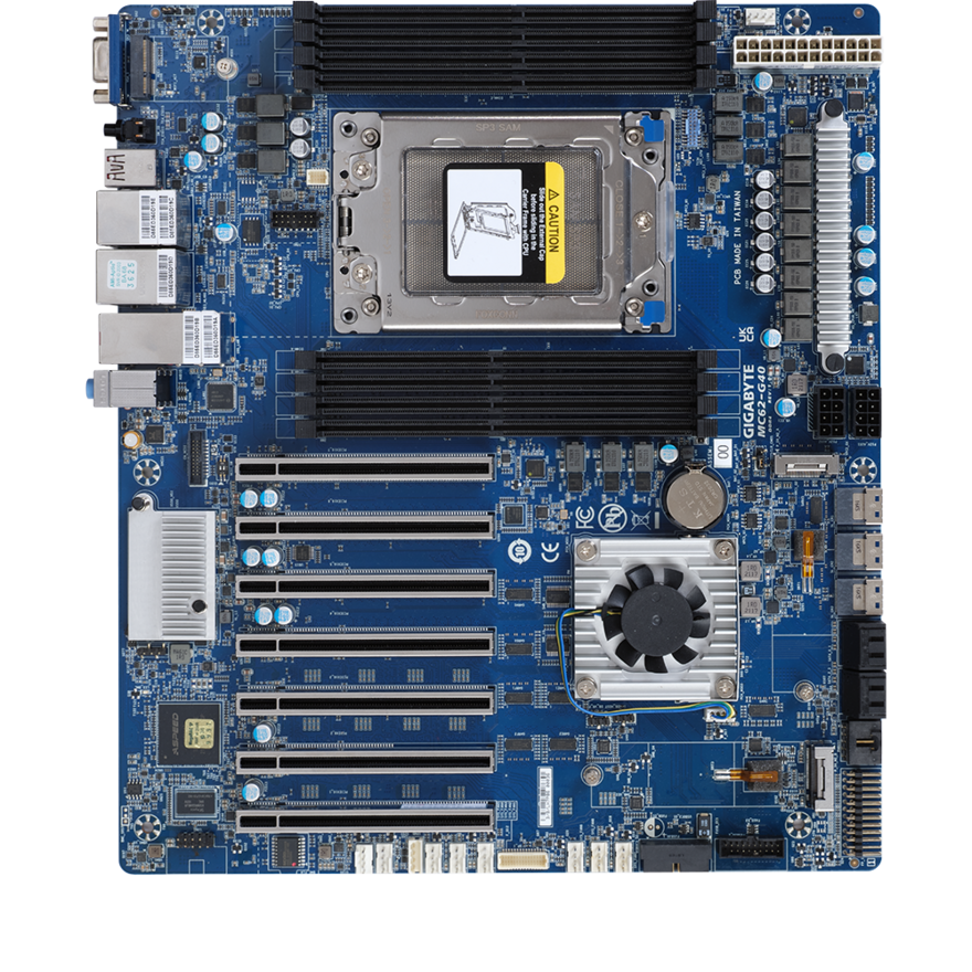 Gigabyte  1xSKT LGA 4094, AMD Threadripper PRO 5000, WRX8, SATA , 2xM.2, 2x10GbE, 2xGbE, IPMI 3
